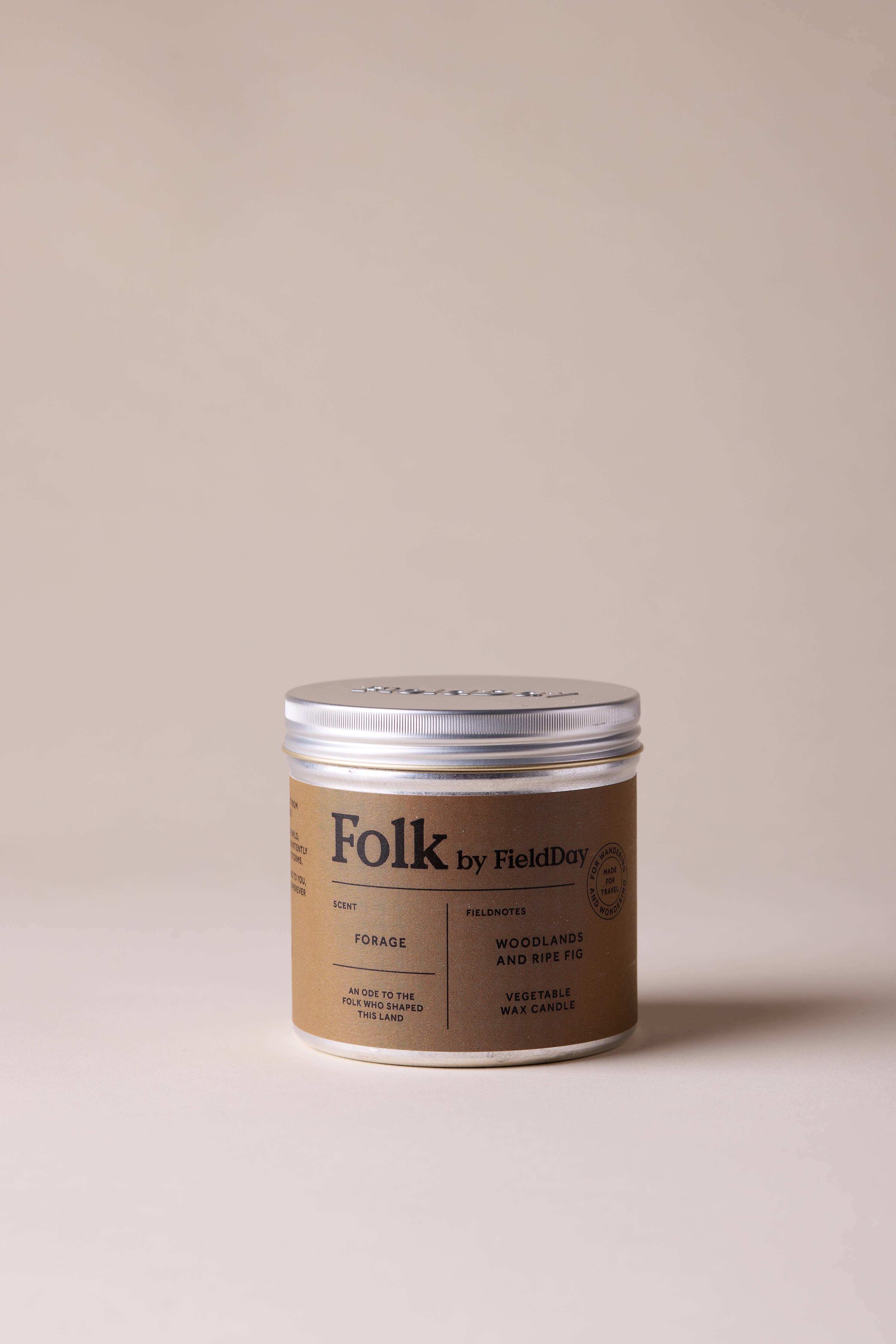 Folk Tin Candle | Forage