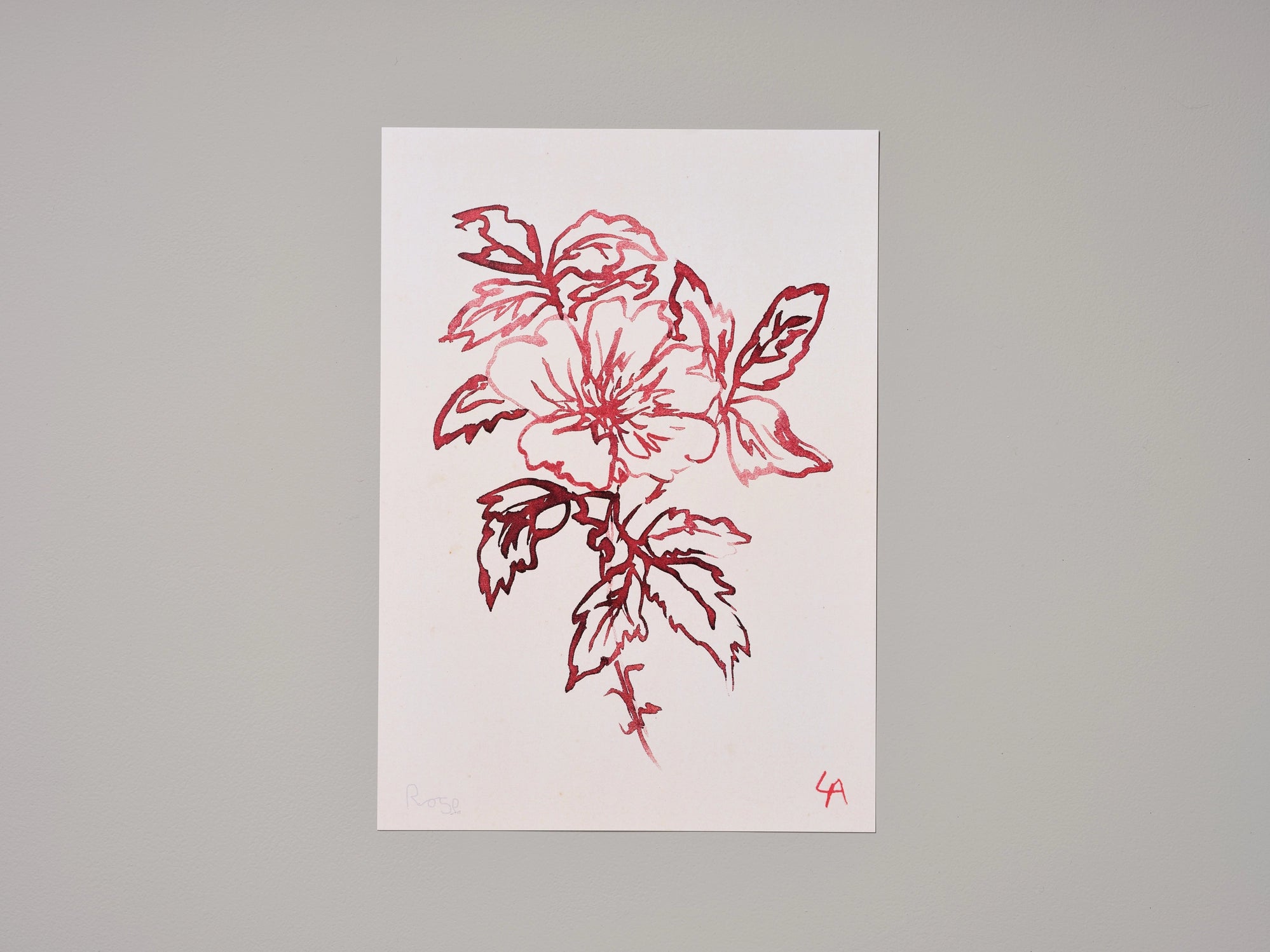 Wild Rose Art Print