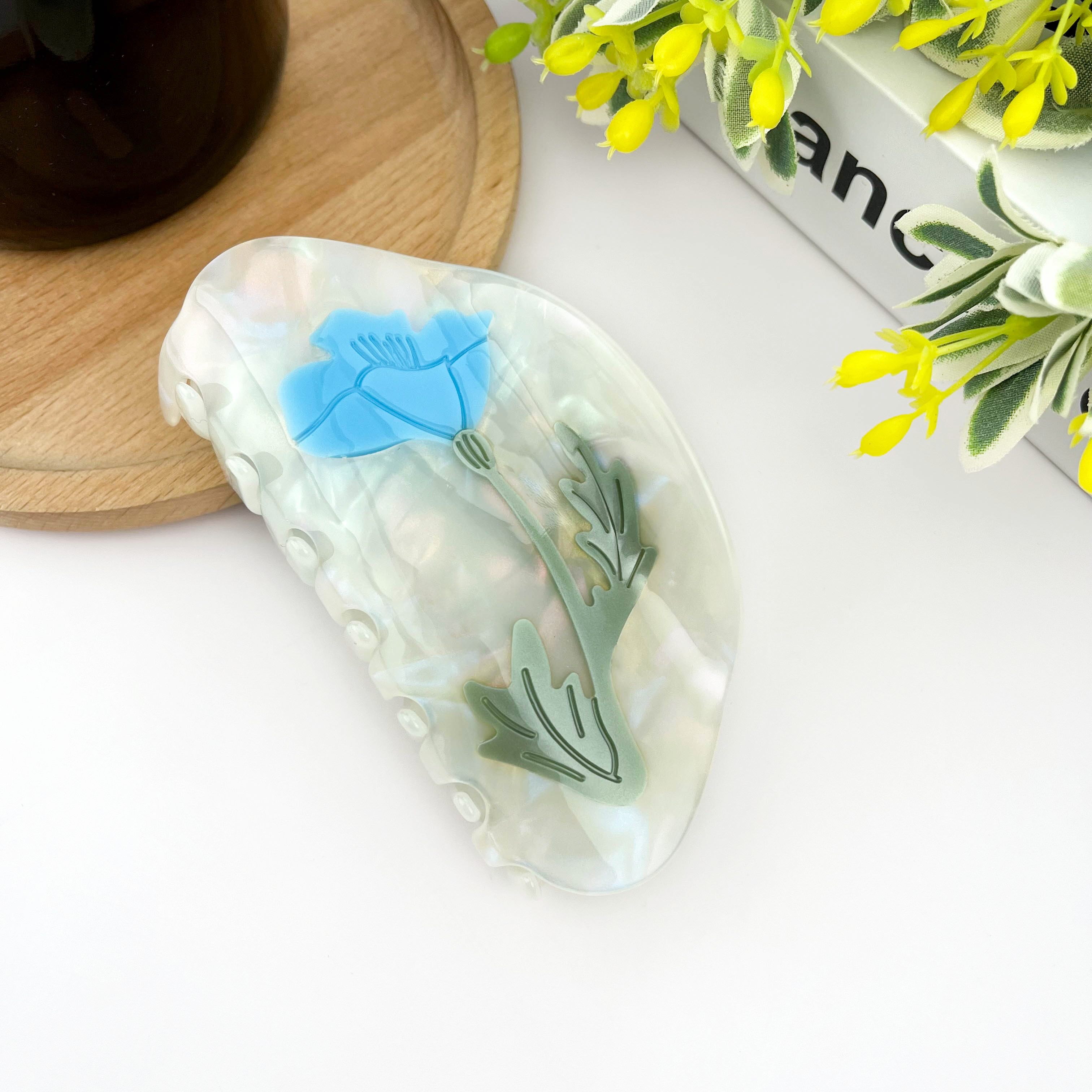 Spring Flower Hair Claw