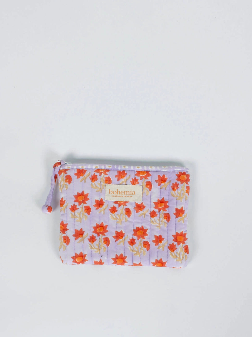 Quilted Zip Pouch | 3 Colours Available