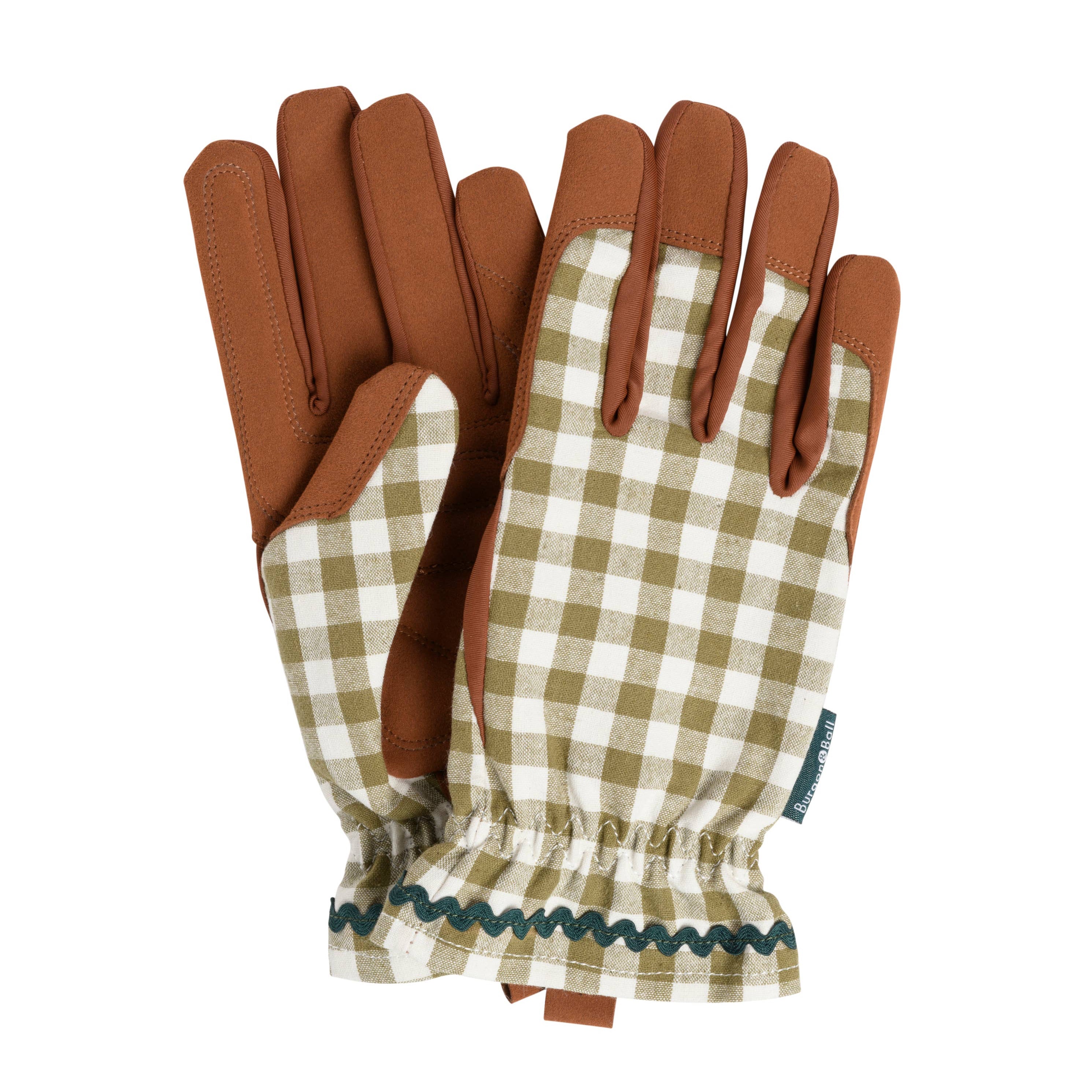 Women's Gardening Gloves | Olive Check