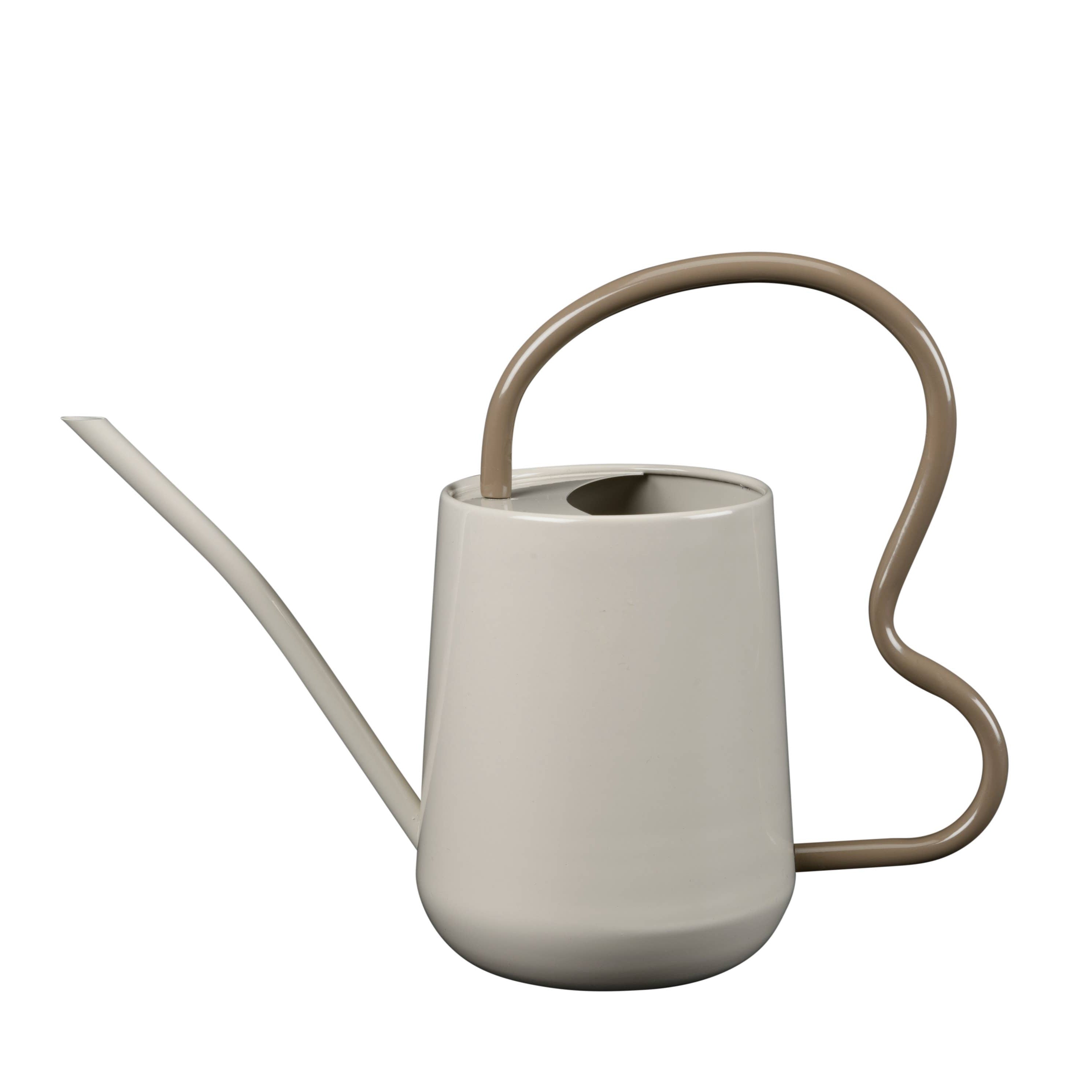Scalloped Indoor Watering Can | Mushroom