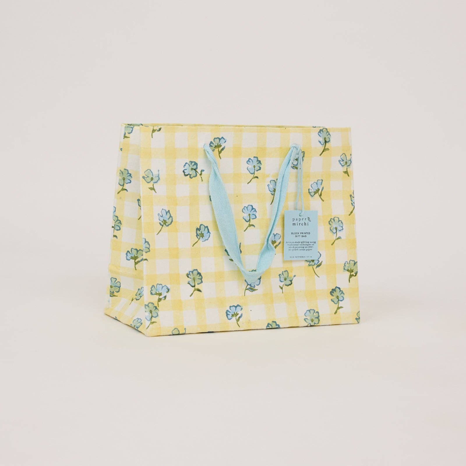 Block Printed Gift Bags (Medium) - Alaska