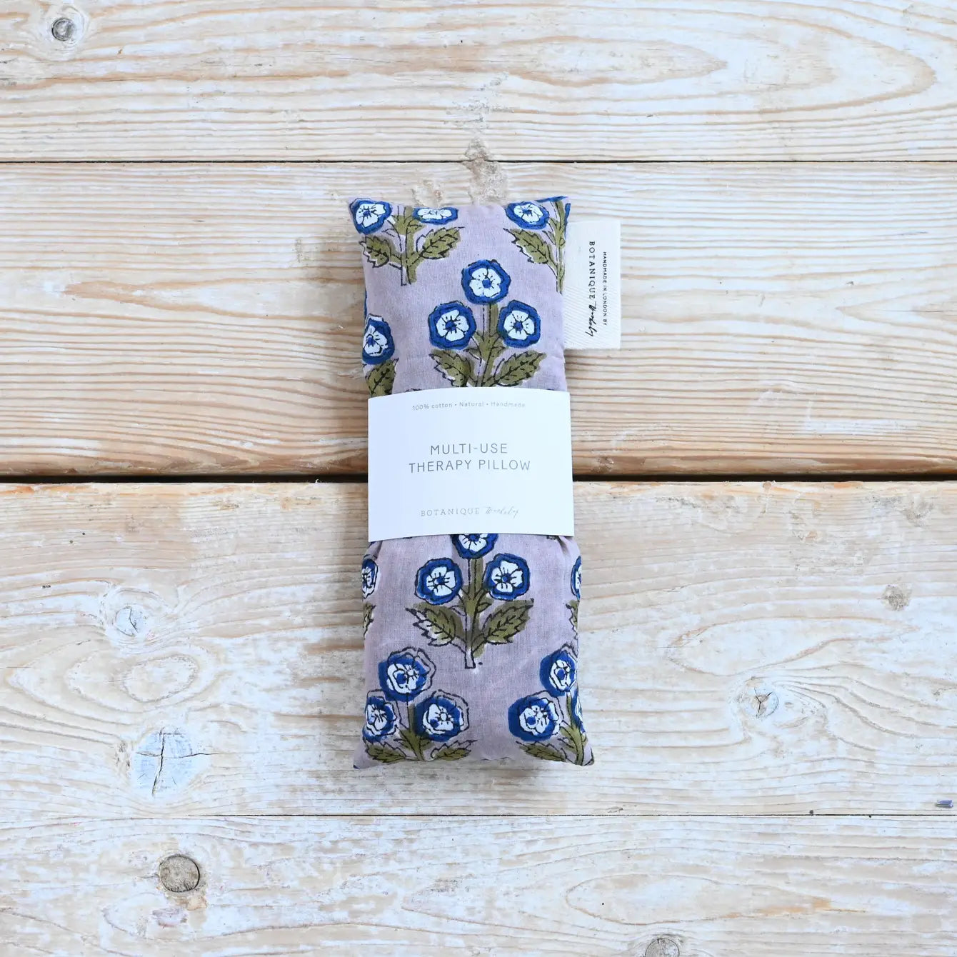 Multi-Use Lavender Eye Pillow | Dimpsey Block Printed Cotton