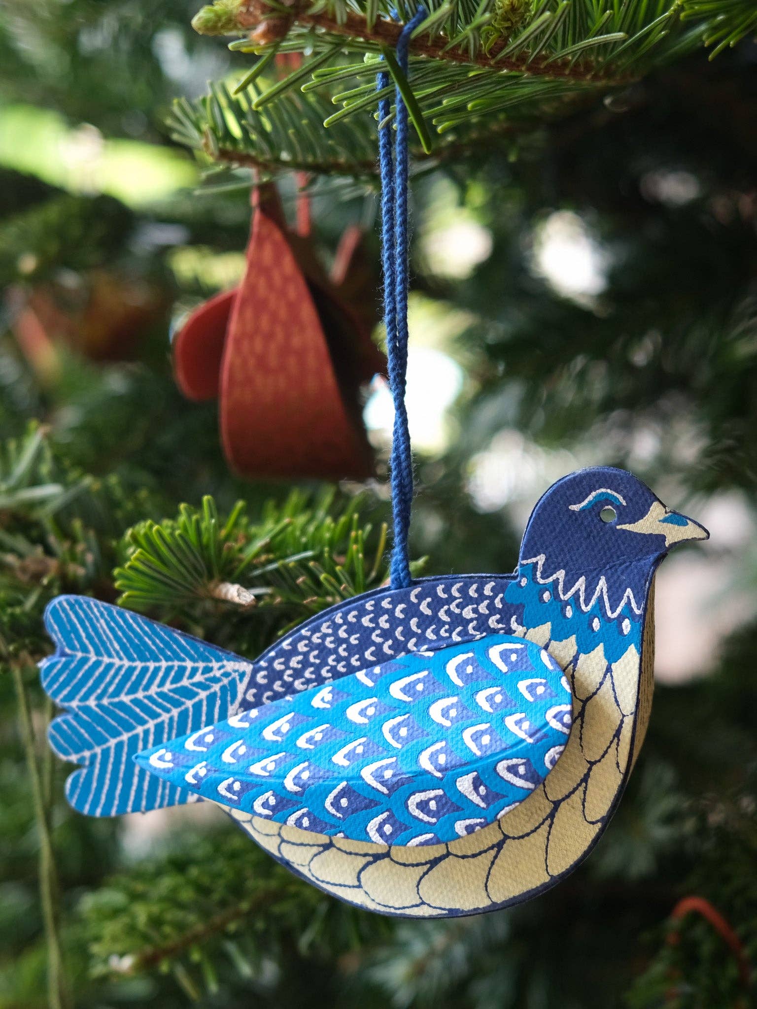 Dove Screen Printed Decoration