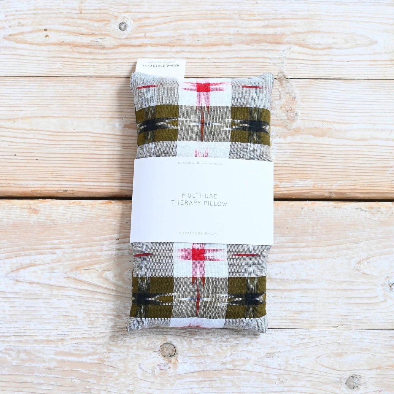 Multi-Use Lavender Therapy Pillow | Oslo Ikat Cotton