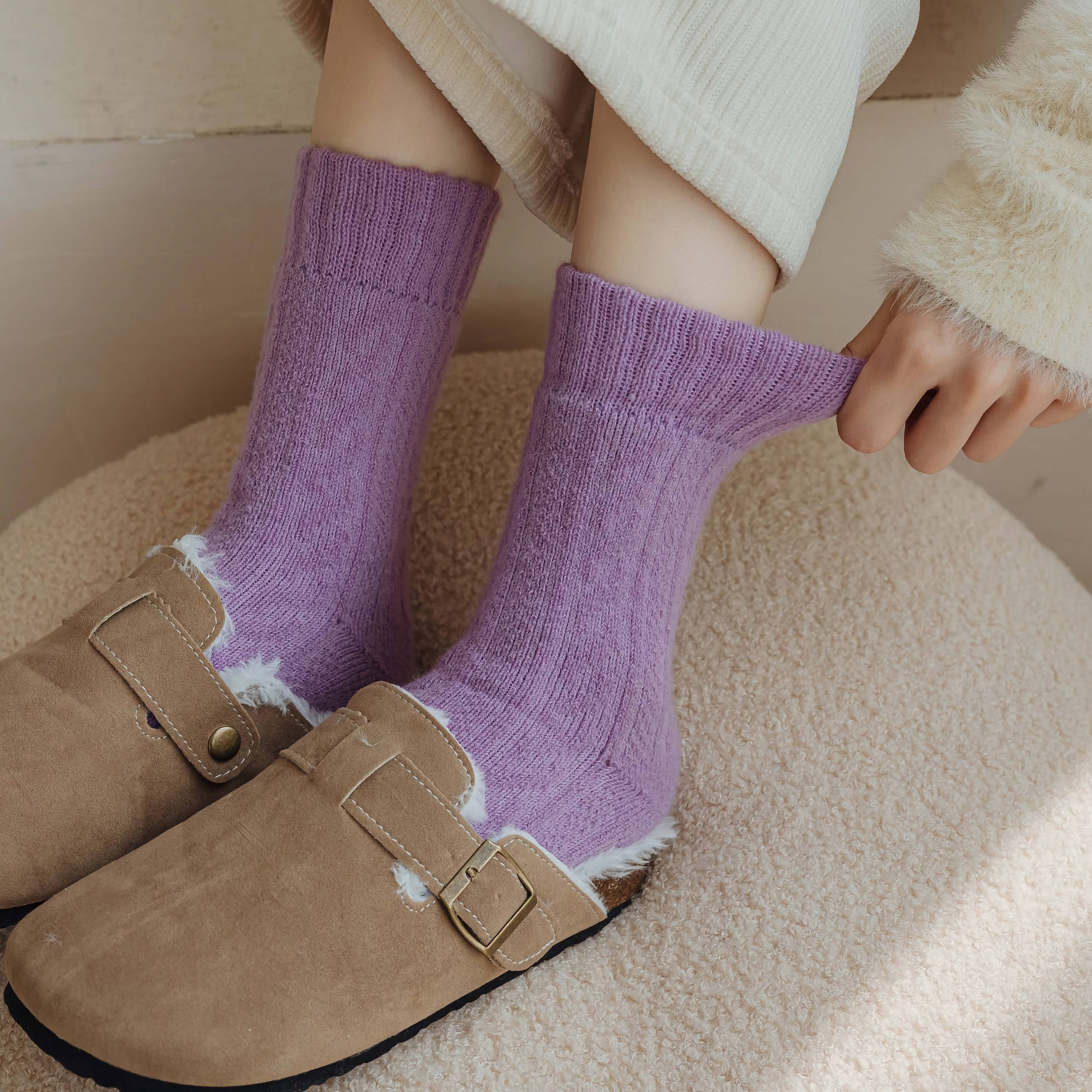 Women's Thick Wool Socks | 3 Colours Available