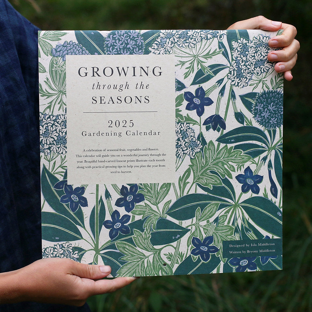 Growing Through The Seasons | Fruit & Vegetable 2025 Calendar by Isla Middleton