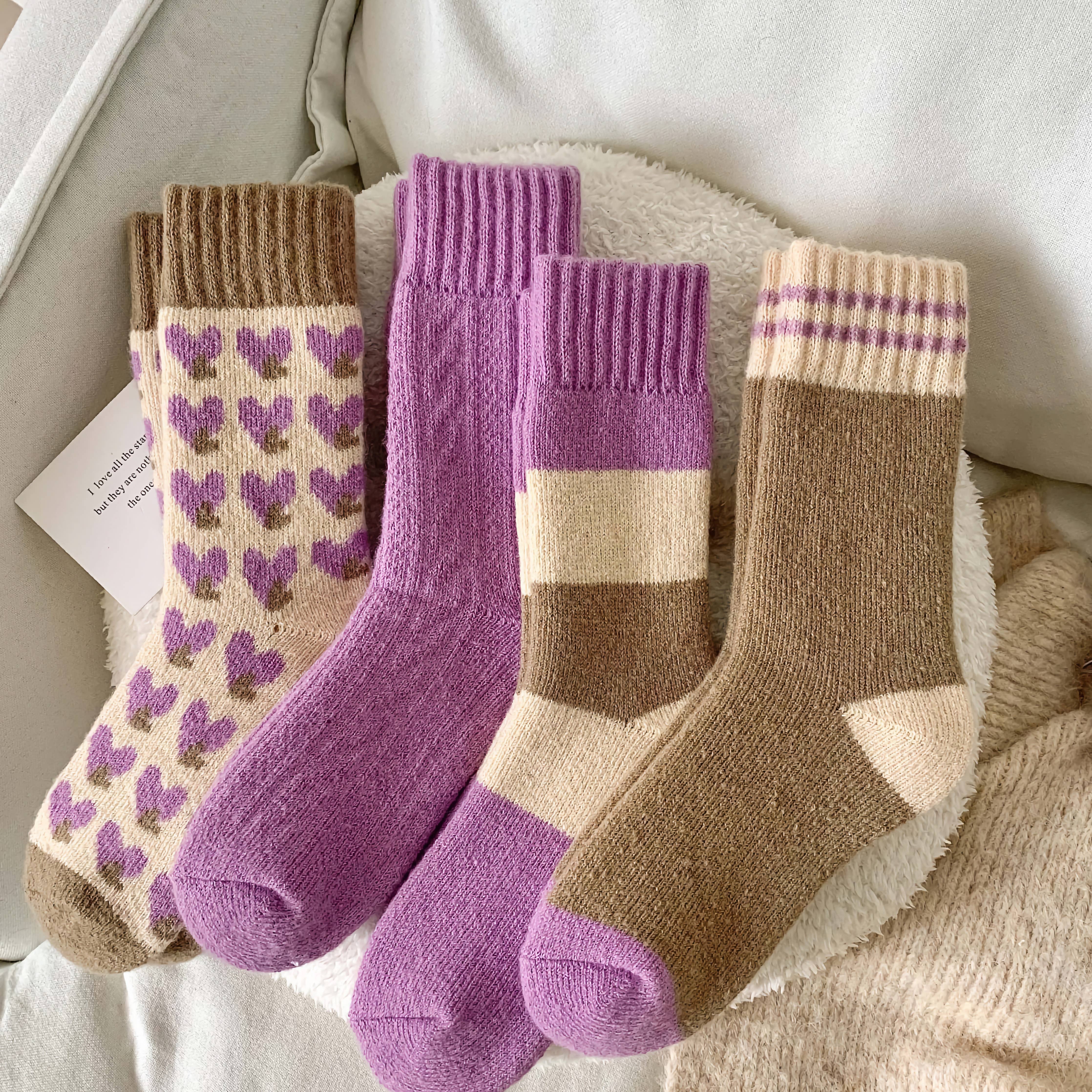 Women's Thick Wool Socks | 3 Colours Available