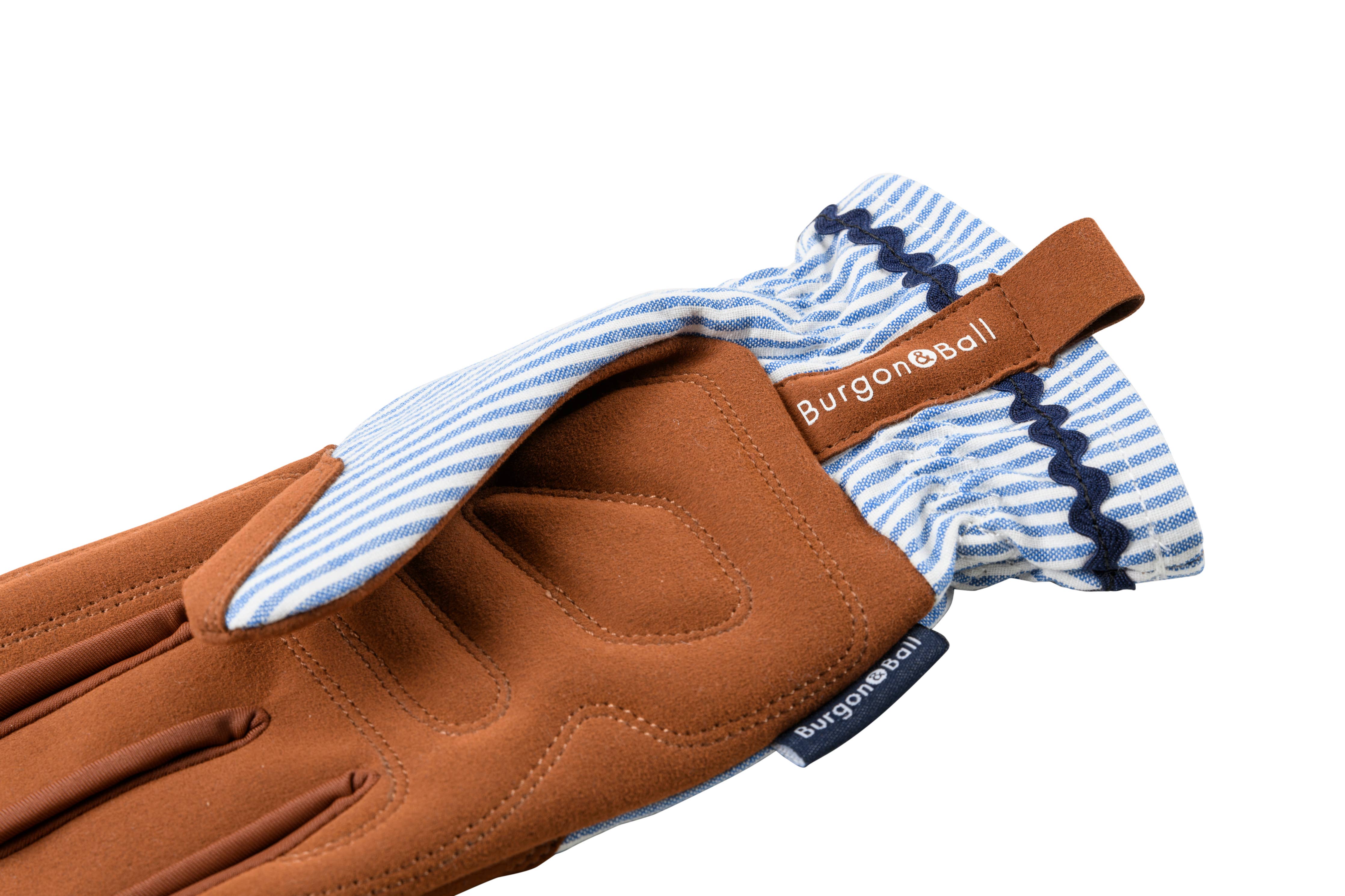 Women's Gardening Gloves | Blue Stripe