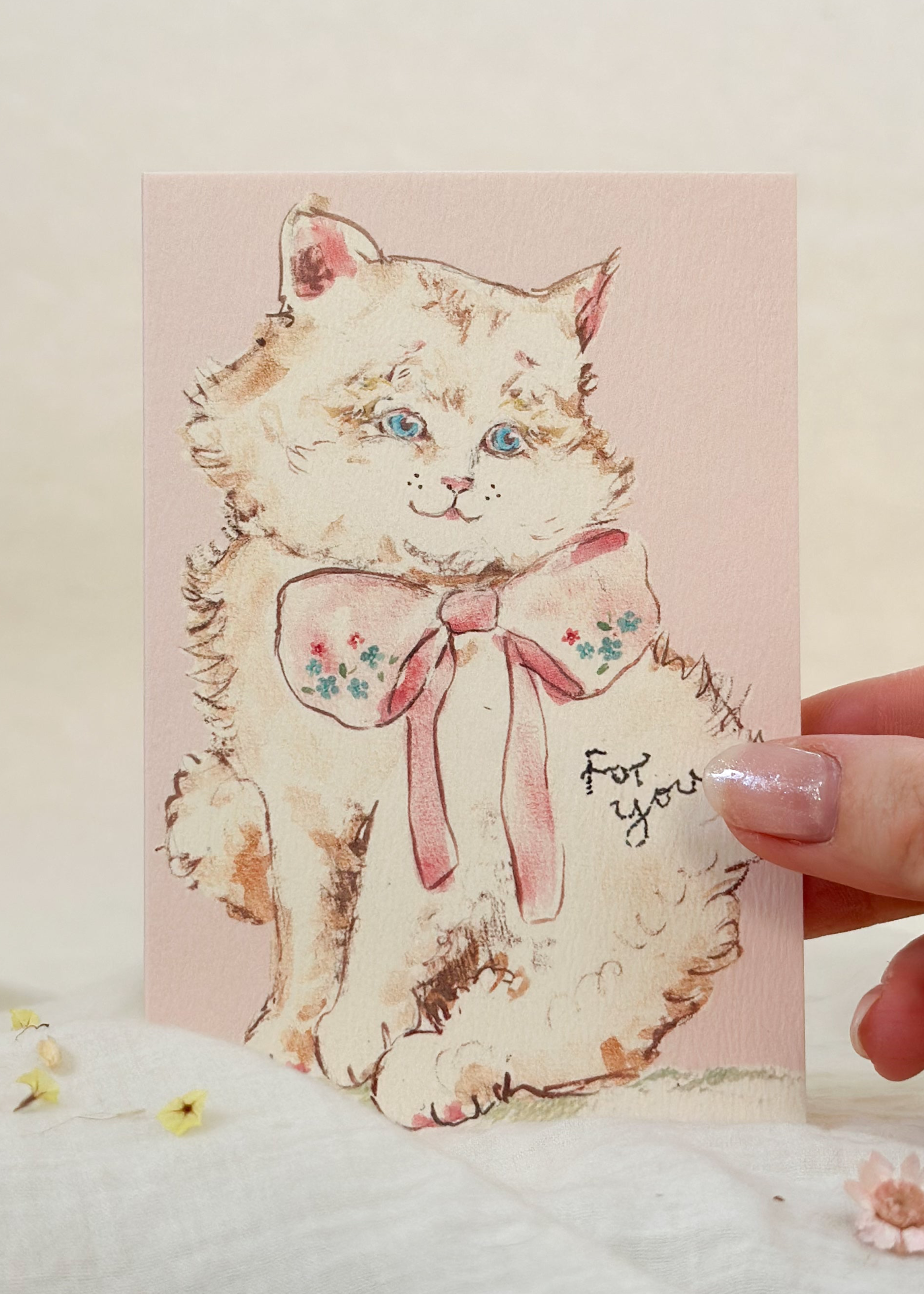 Purrfect kitty for you  - everyday card