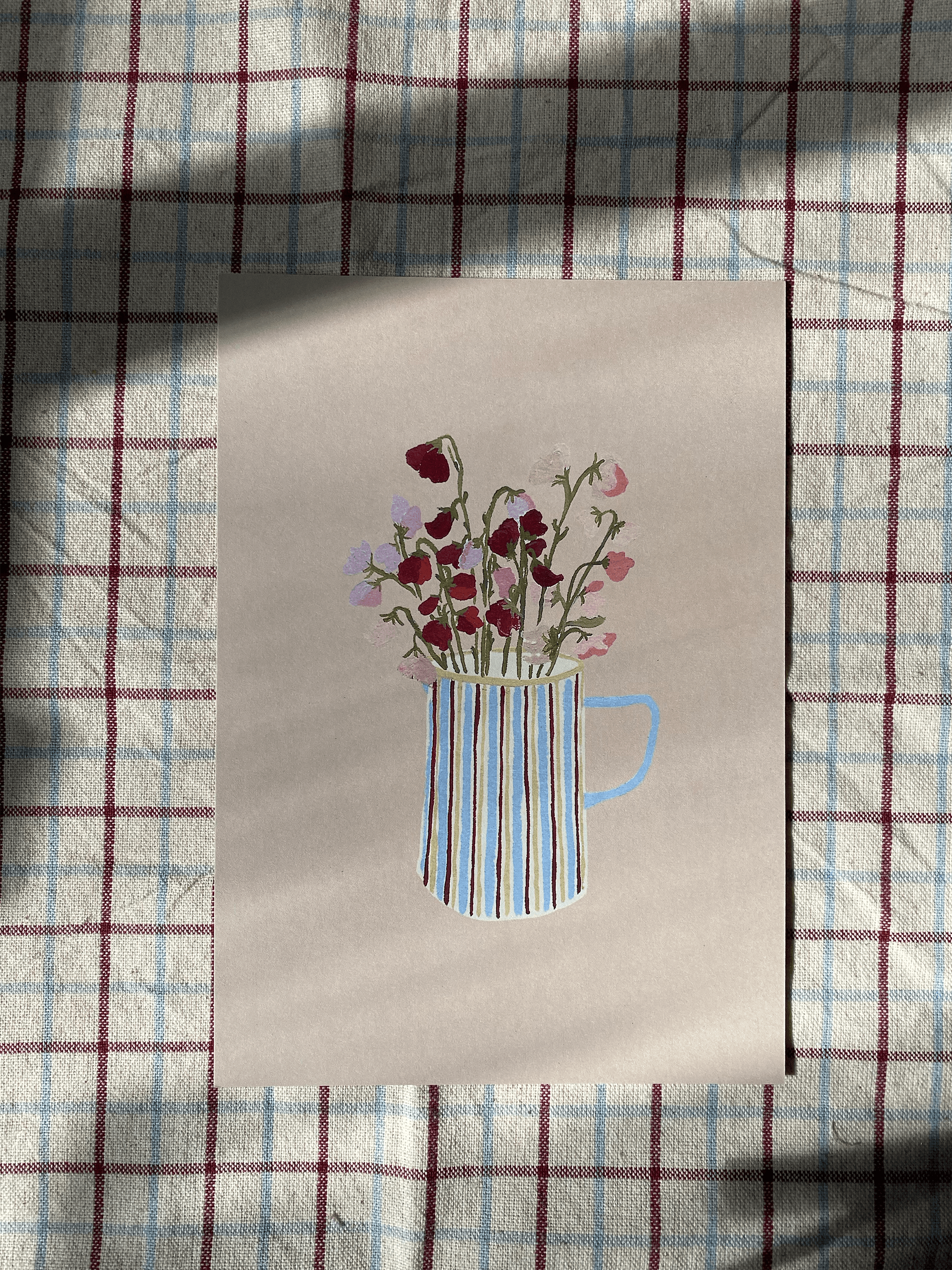 Sweet Peas | A5 print