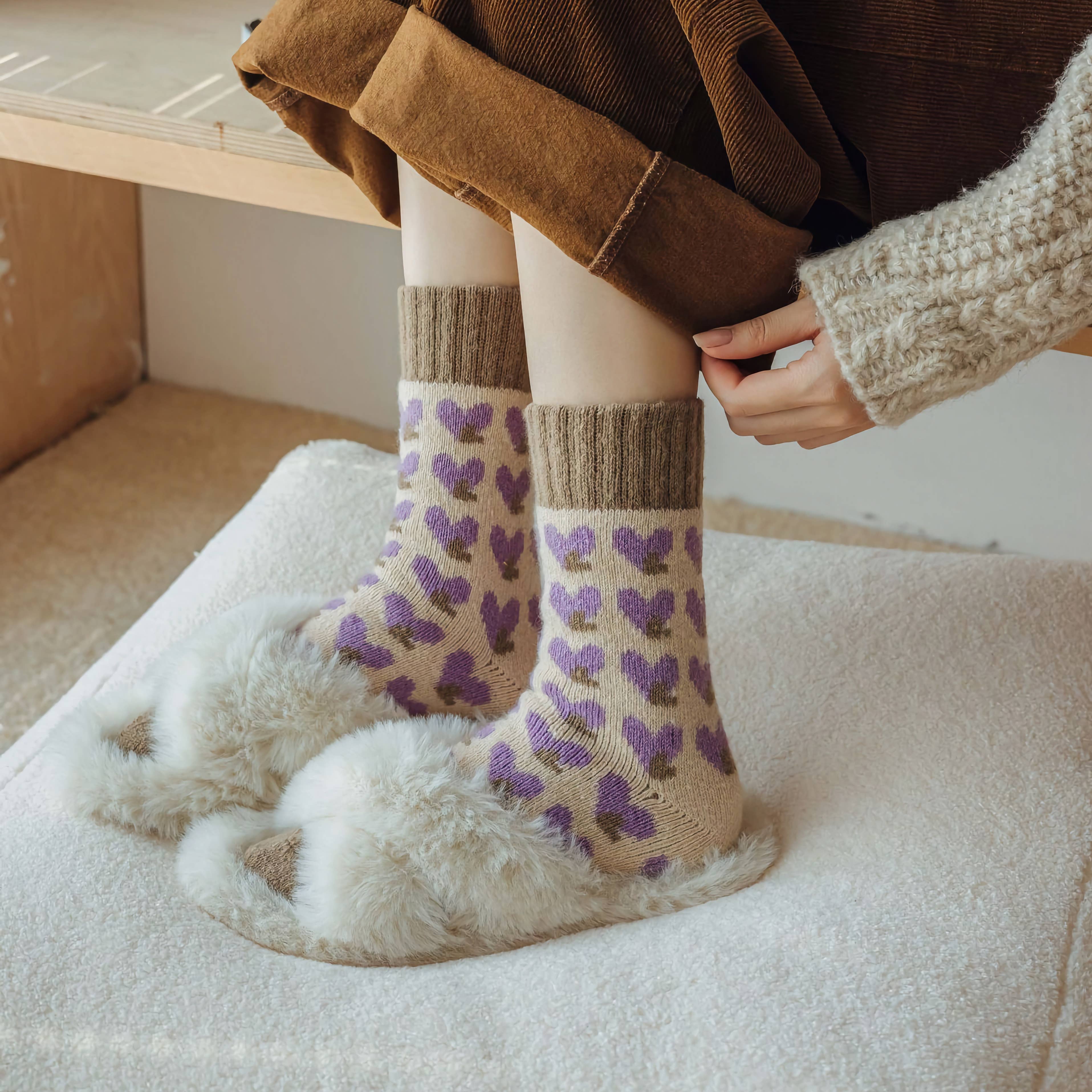 Women's Thick Wool Socks | 3 Colours Available