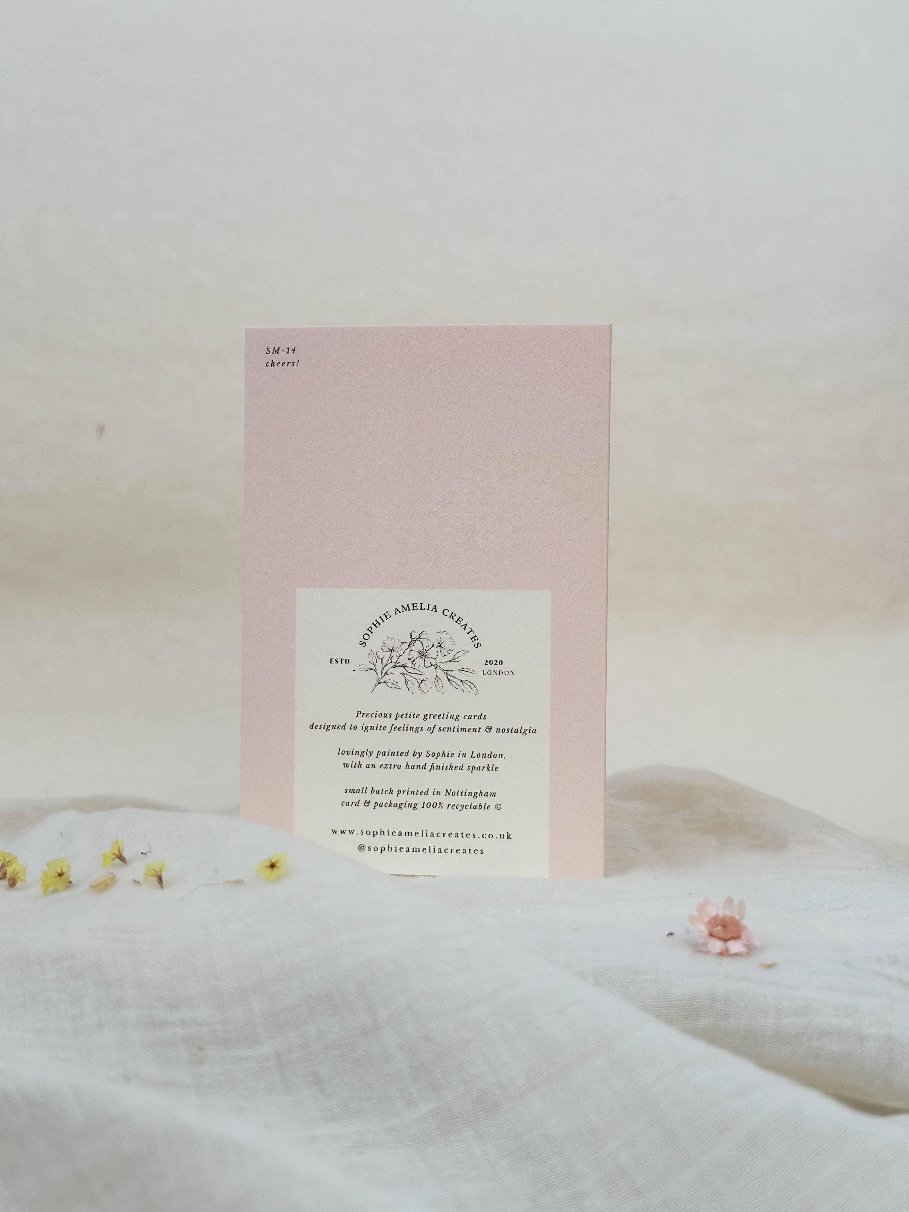 Cheers - celebration card