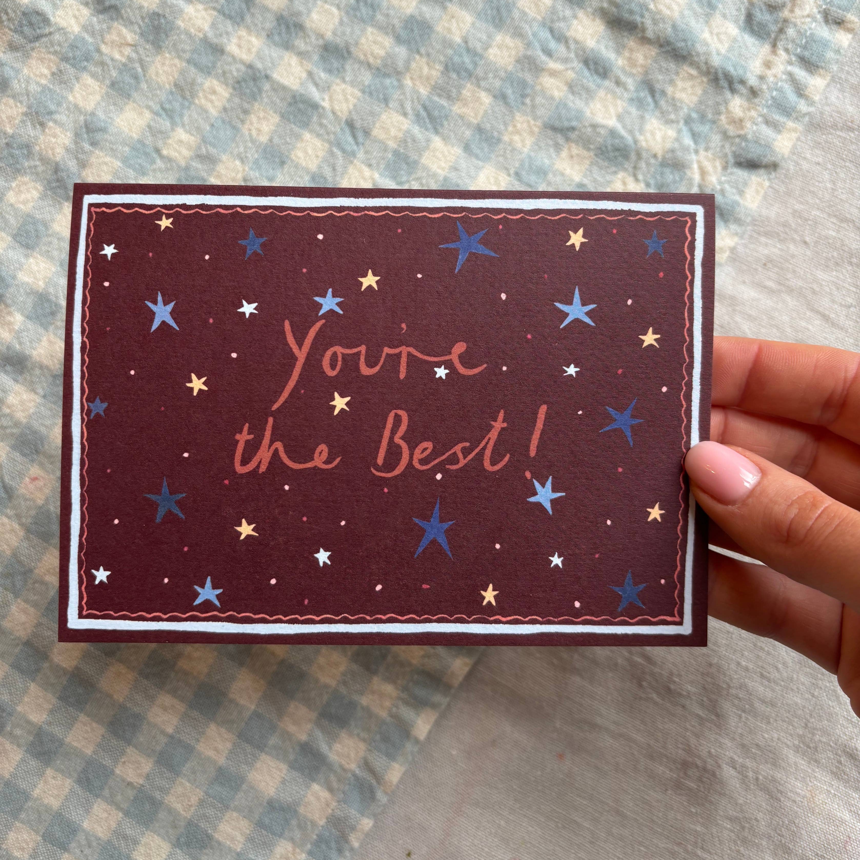 You're the Best card