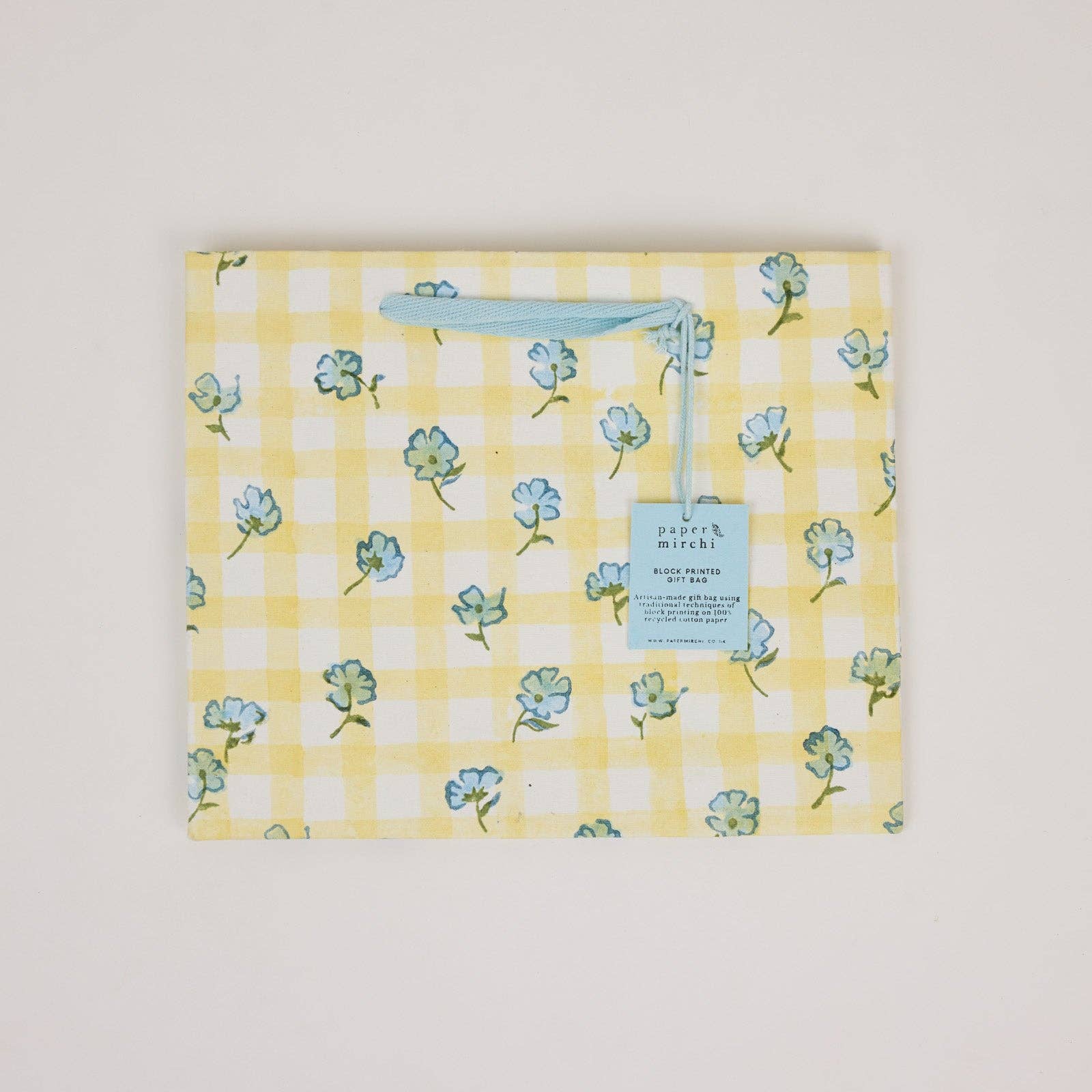 Block Printed Gift Bags (Medium) - Alaska