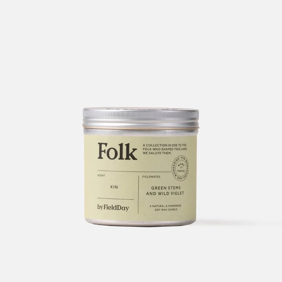 Folk Tin Candle | Kin