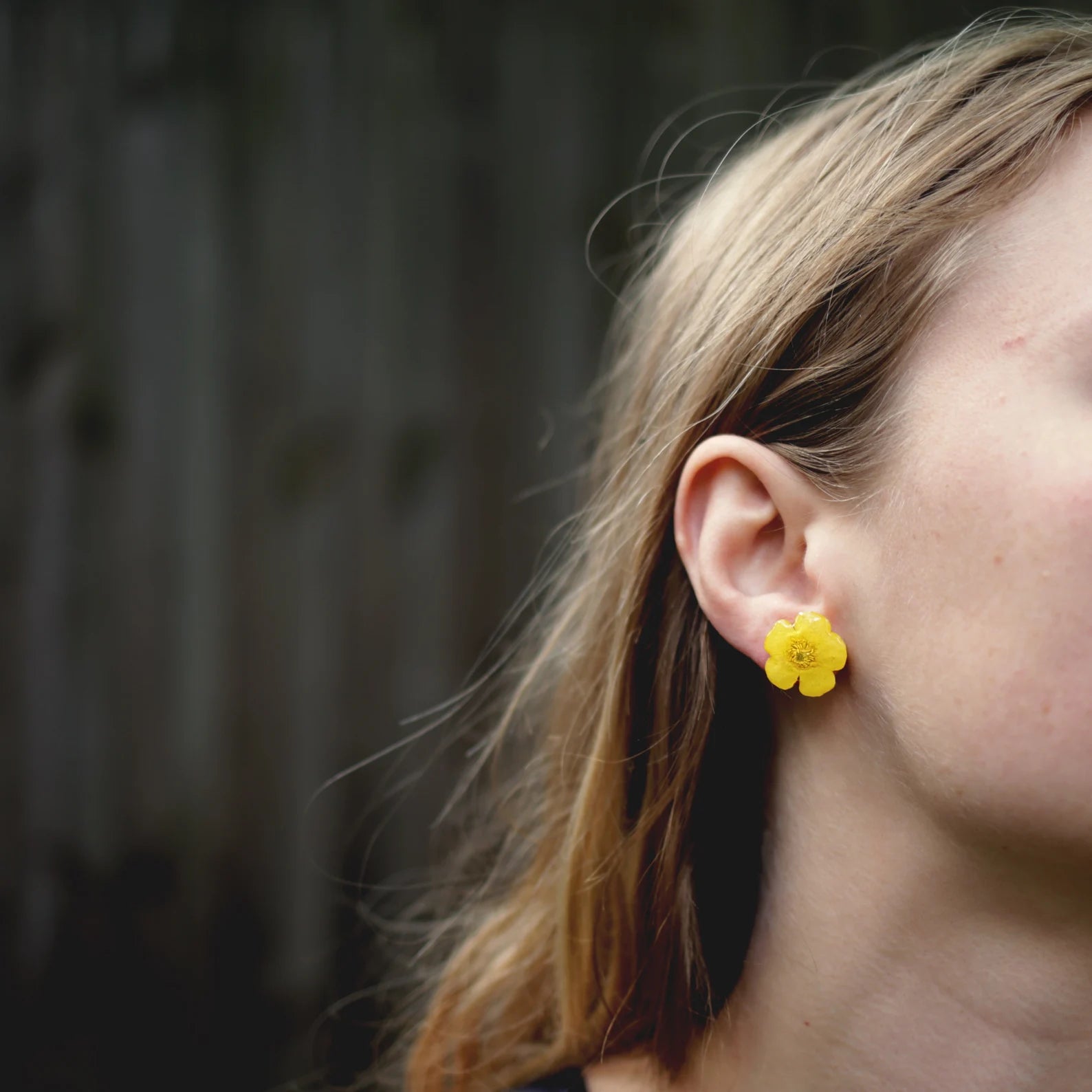 Buttercup Stud Earrings