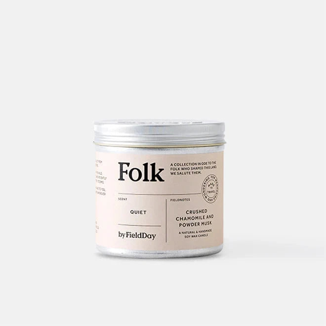 Folk Tin Candle | Quiet