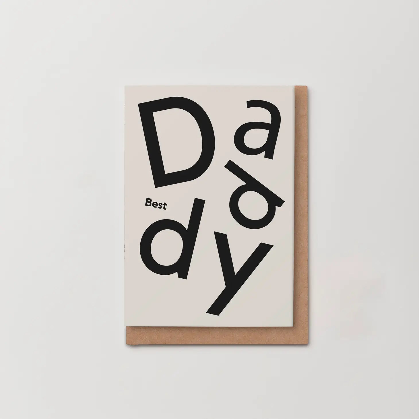 'Best Daddy' Greeting Card