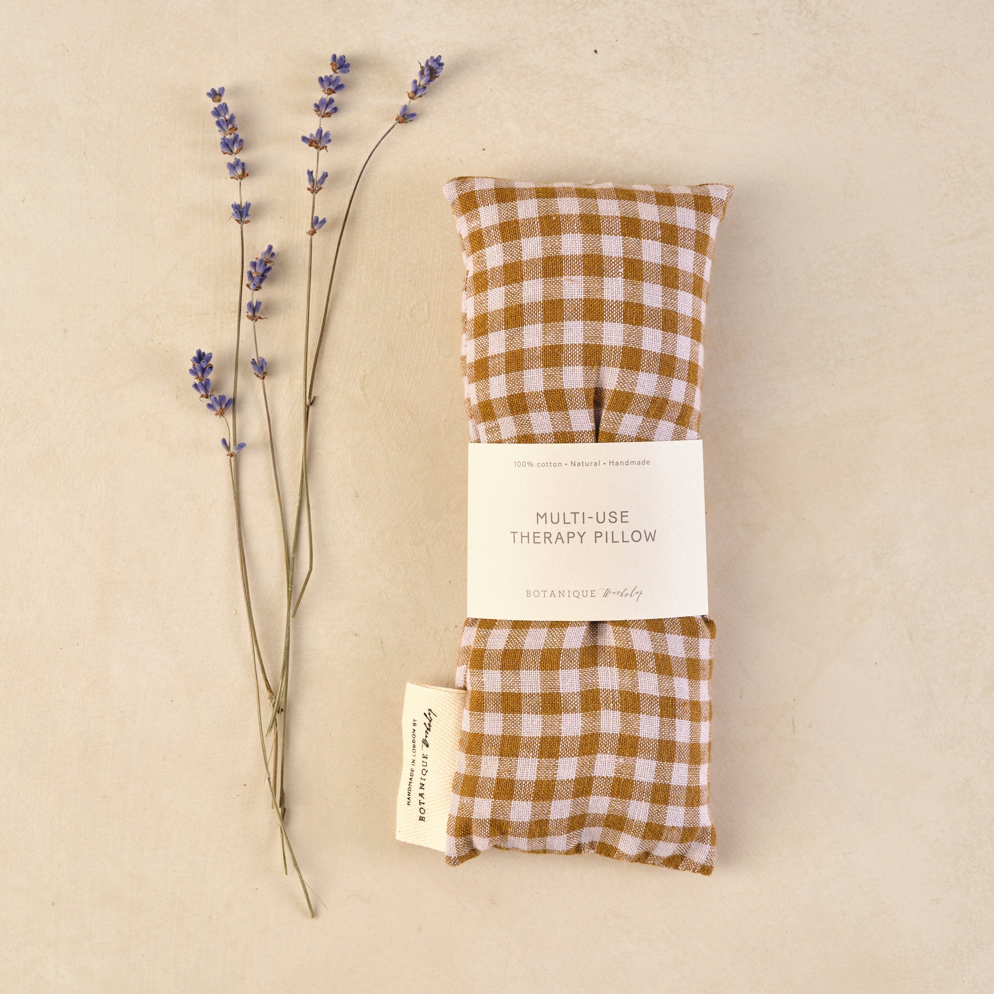 Multi-Use Lavender Therapy Pillow: Small Linen