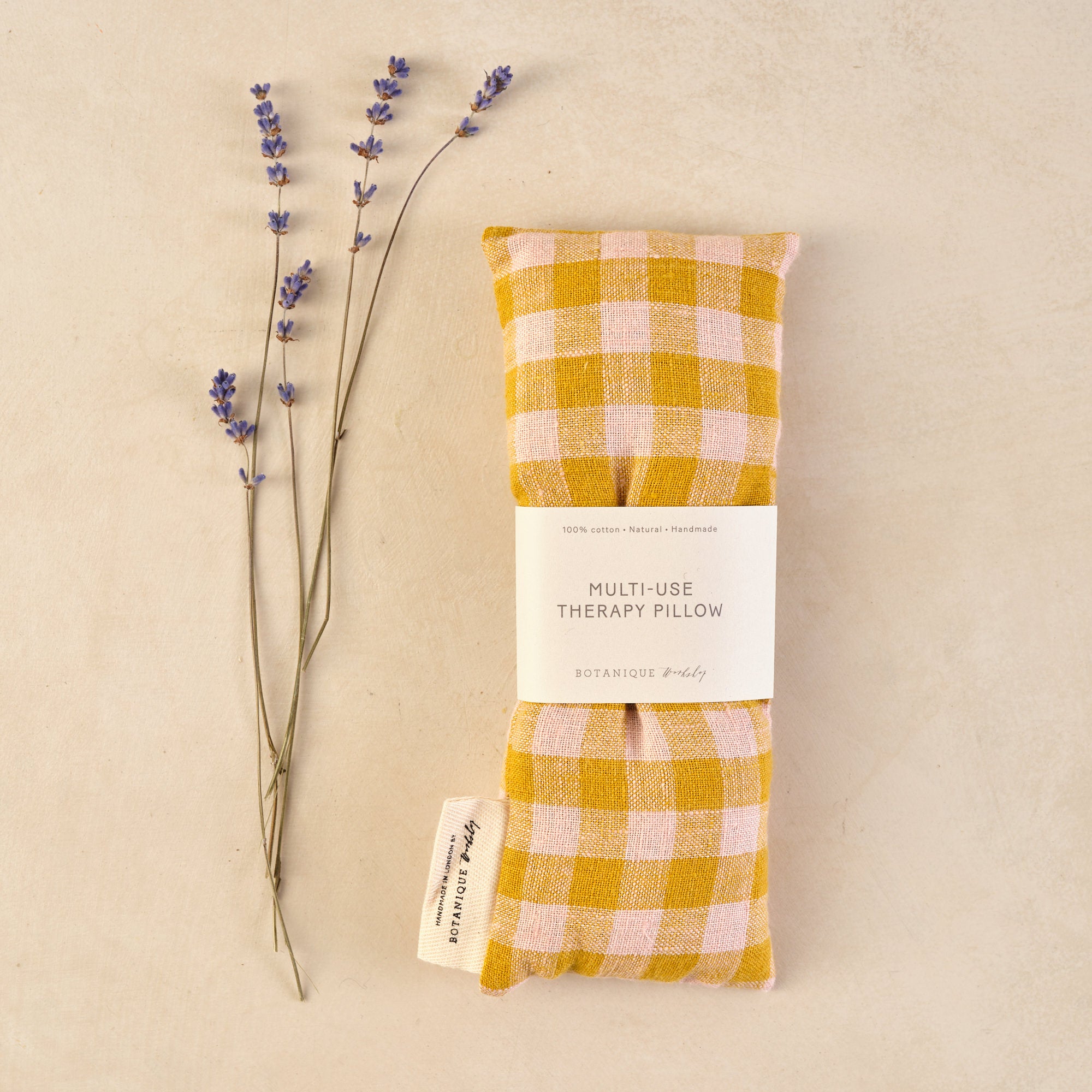 Multi-Use Lavender Therapy Pillow: Small Linen