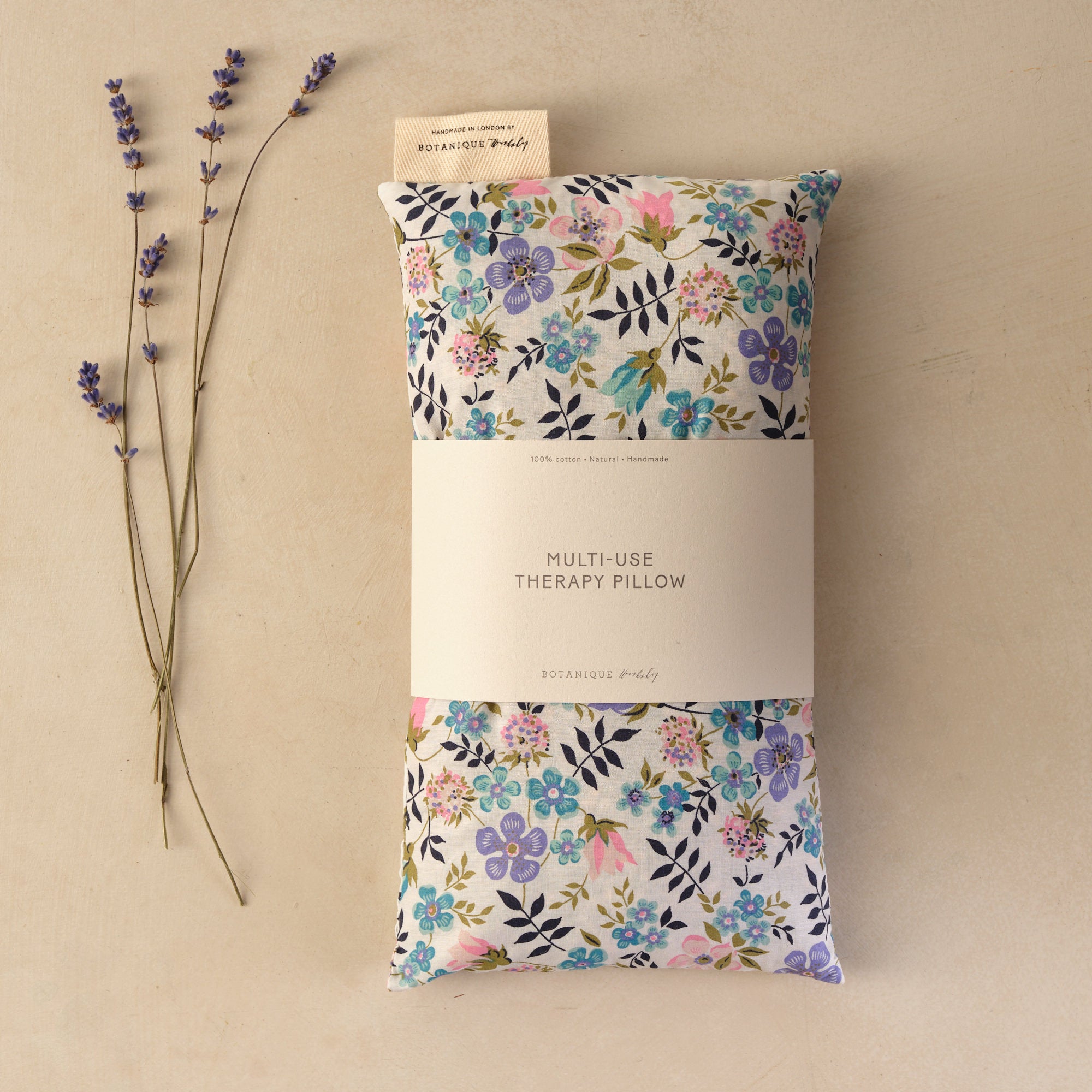 Multi-Use Lavender Therapy Pillow: Large Liberty Print