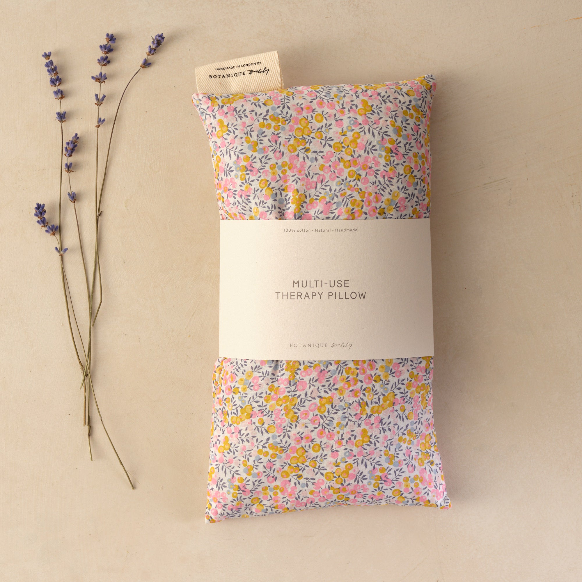 Multi-Use Lavender Therapy Pillow: Large Liberty Print