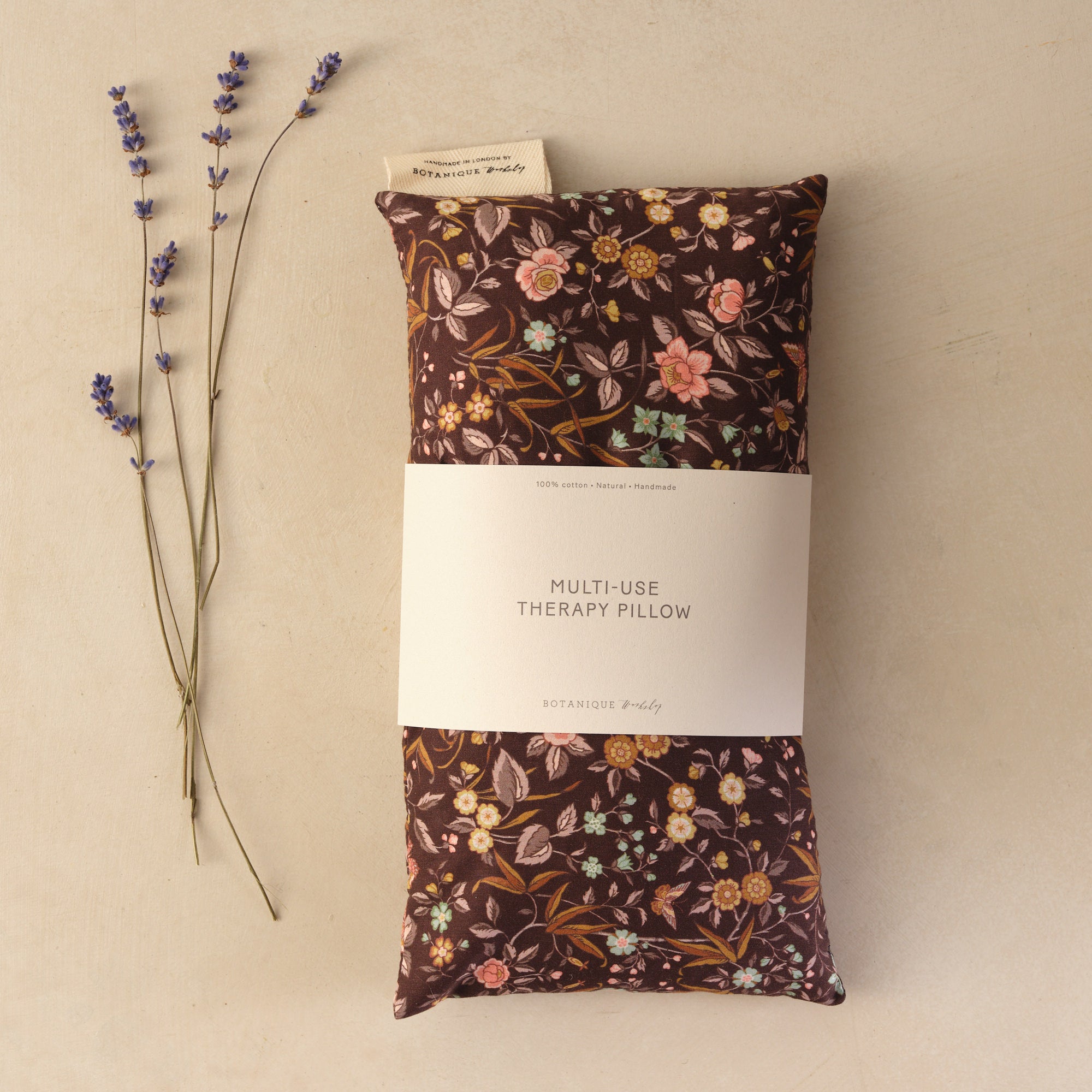 Multi-Use Lavender Therapy Pillow: Large Liberty Print