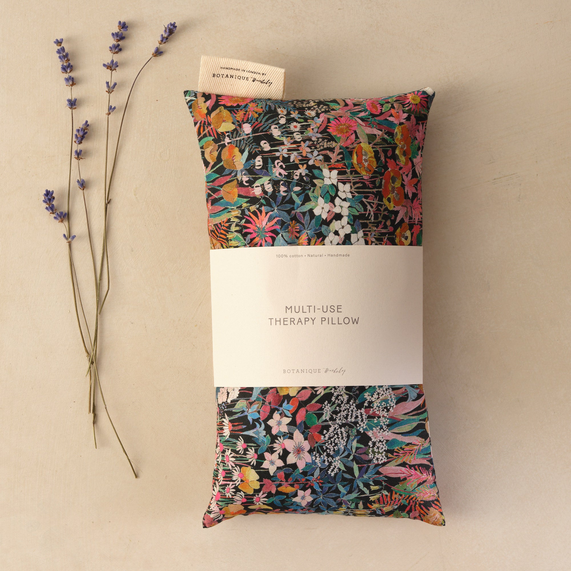 Multi-Use Lavender Therapy Pillow: Large Liberty Print