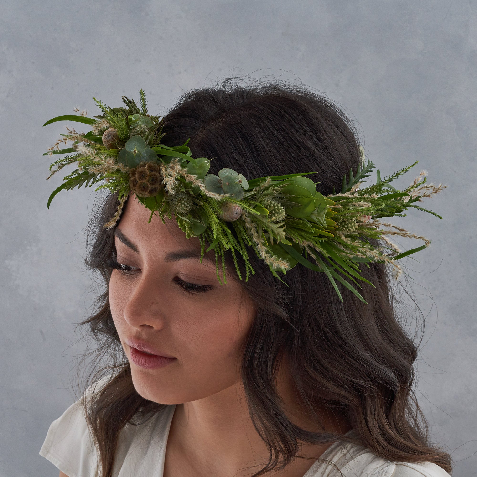 Lush Woodland Flower crown