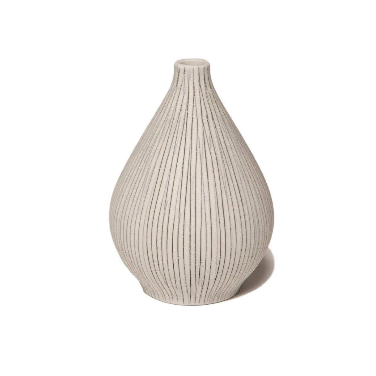 Lindform Kobe Vase Grey Stripe
