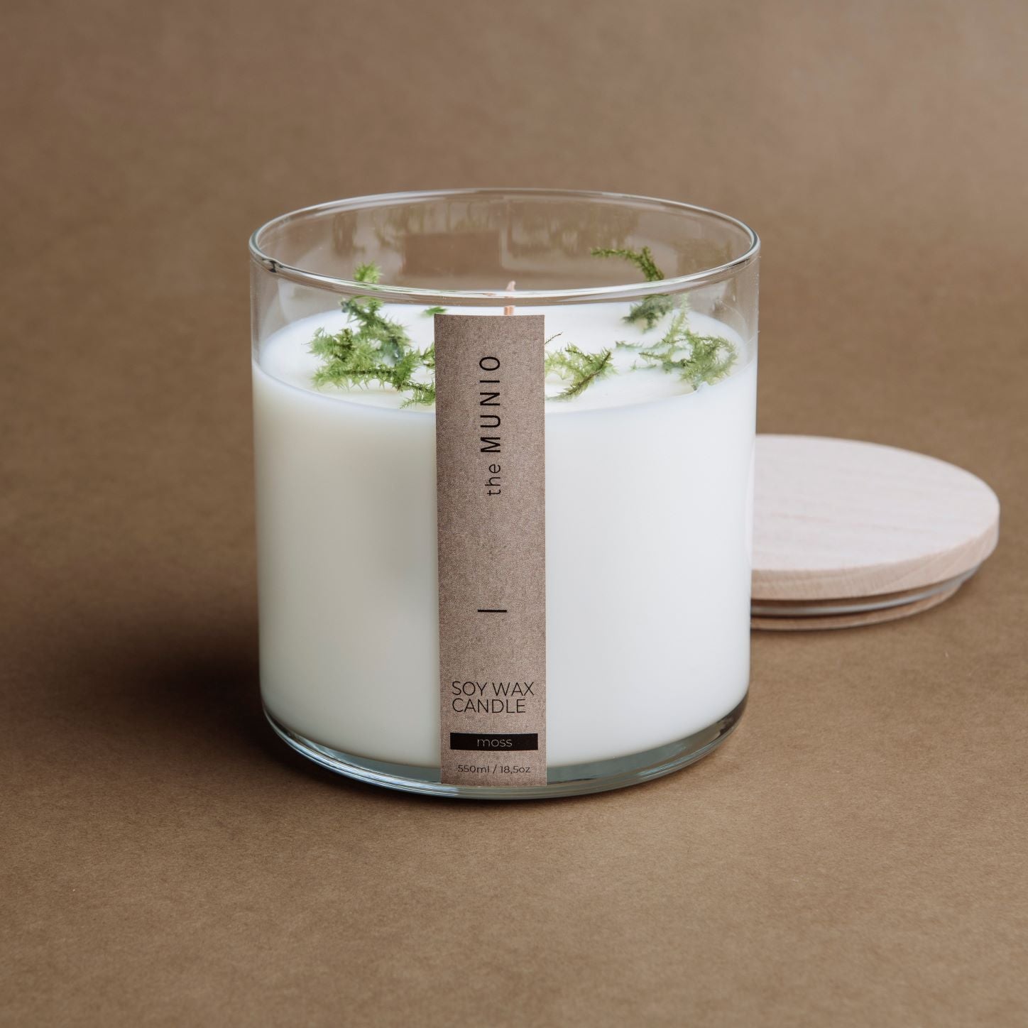 Munio Moss Soy Candle in Glass Votive