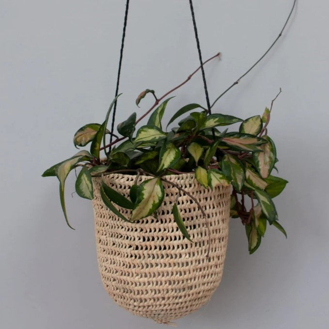 Open Weave Hanging Baskets