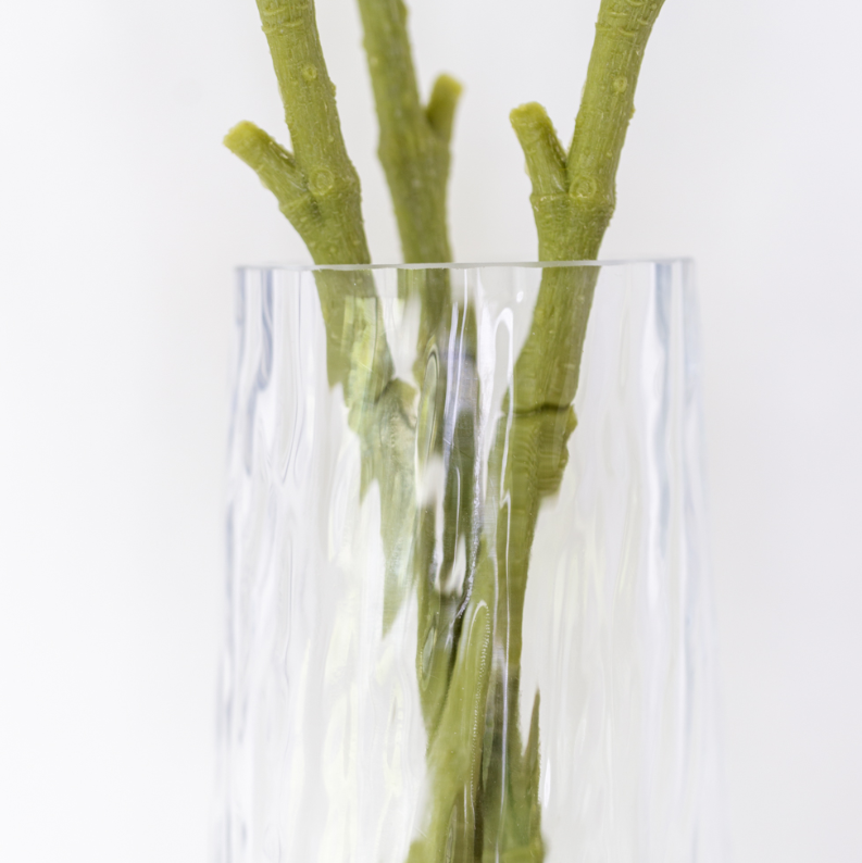 Glass Ripple Vase | Tall