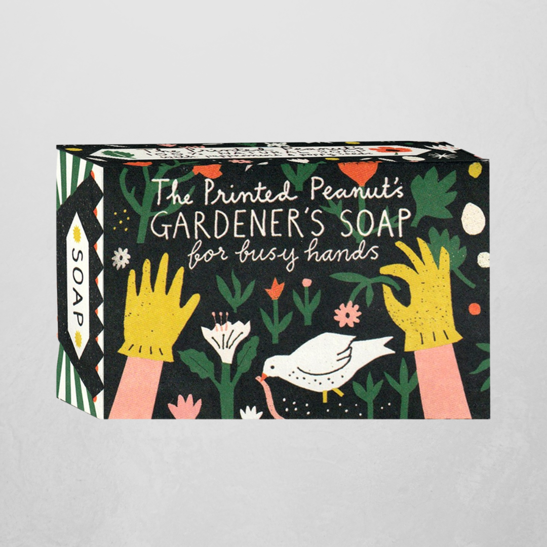The Printed Peanut's Gardener's Soap Bar Vegan & Cruelty Free soap