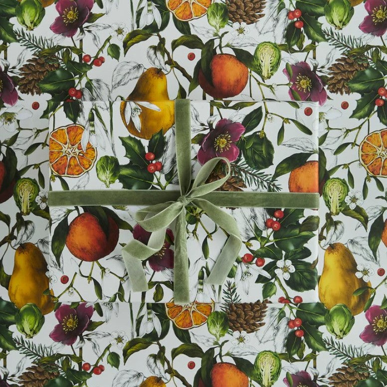 The Festive Botanist Wrapping Paper