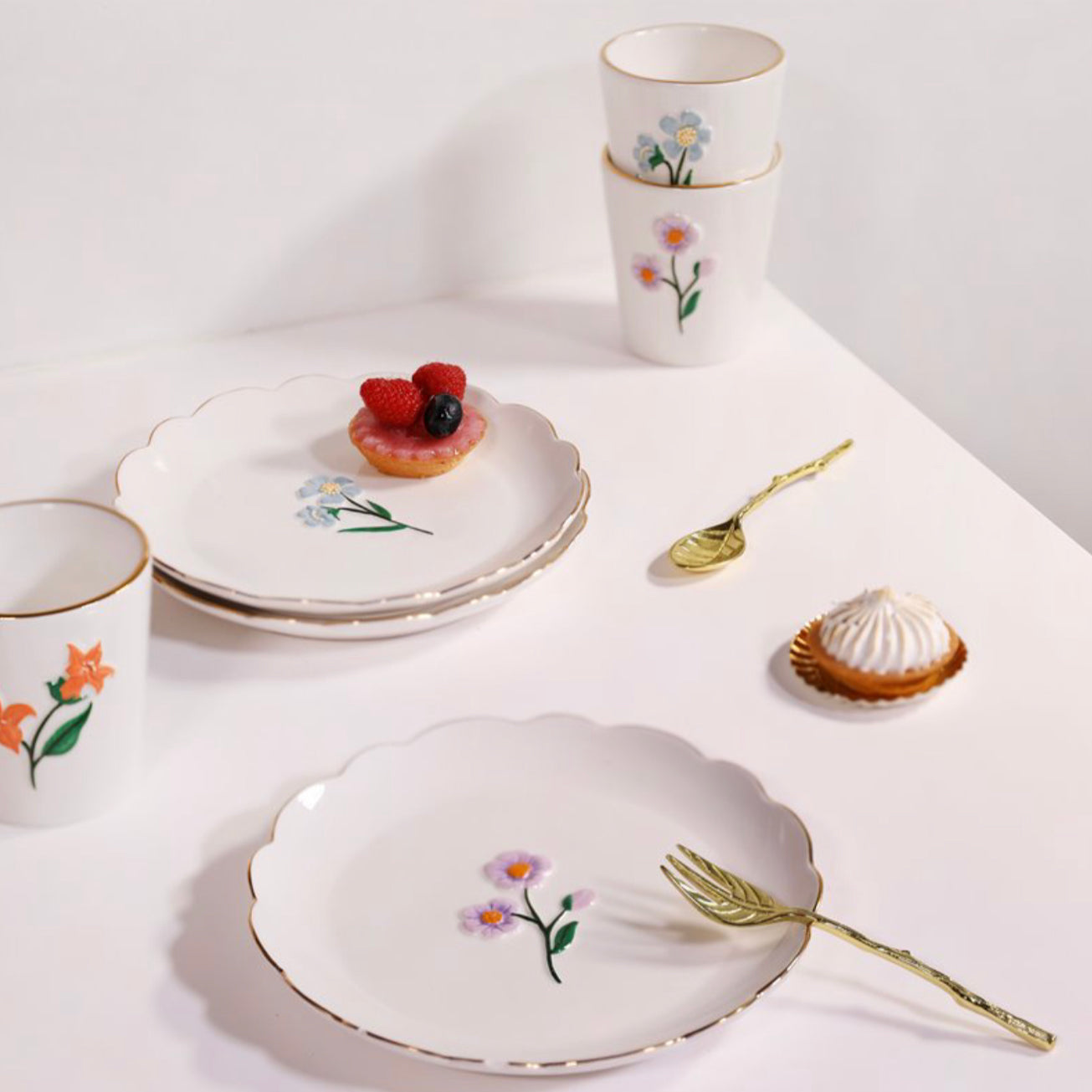 Wildflower Plates | 4 Designs Available