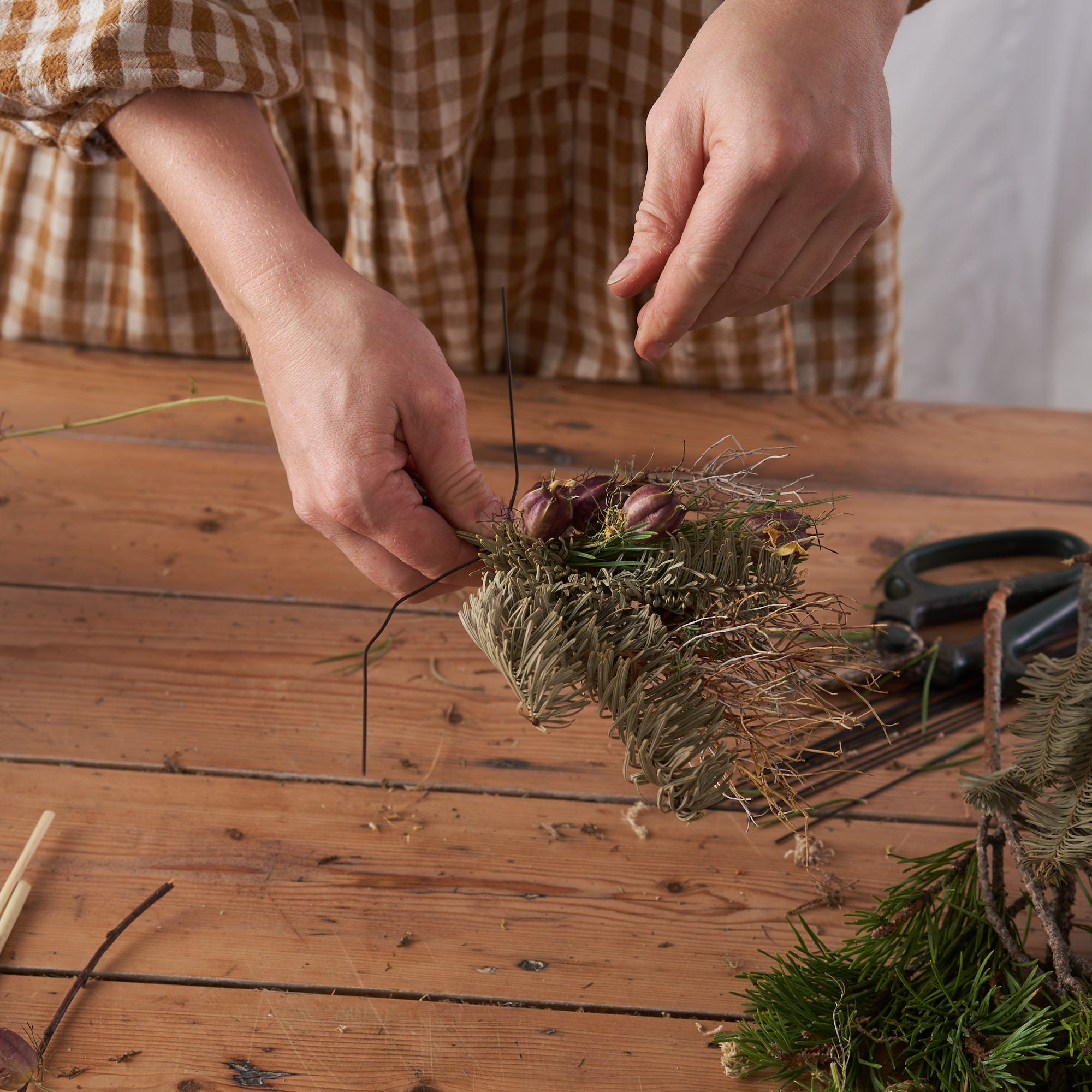 Workshop: Everlasting Christmas Wreath Making