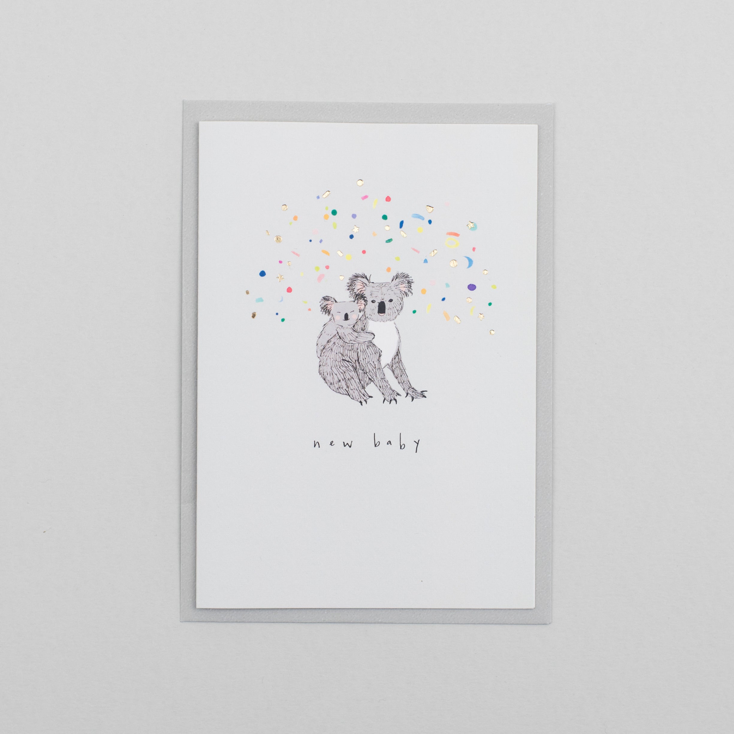 New Baby Koala Greetings Card