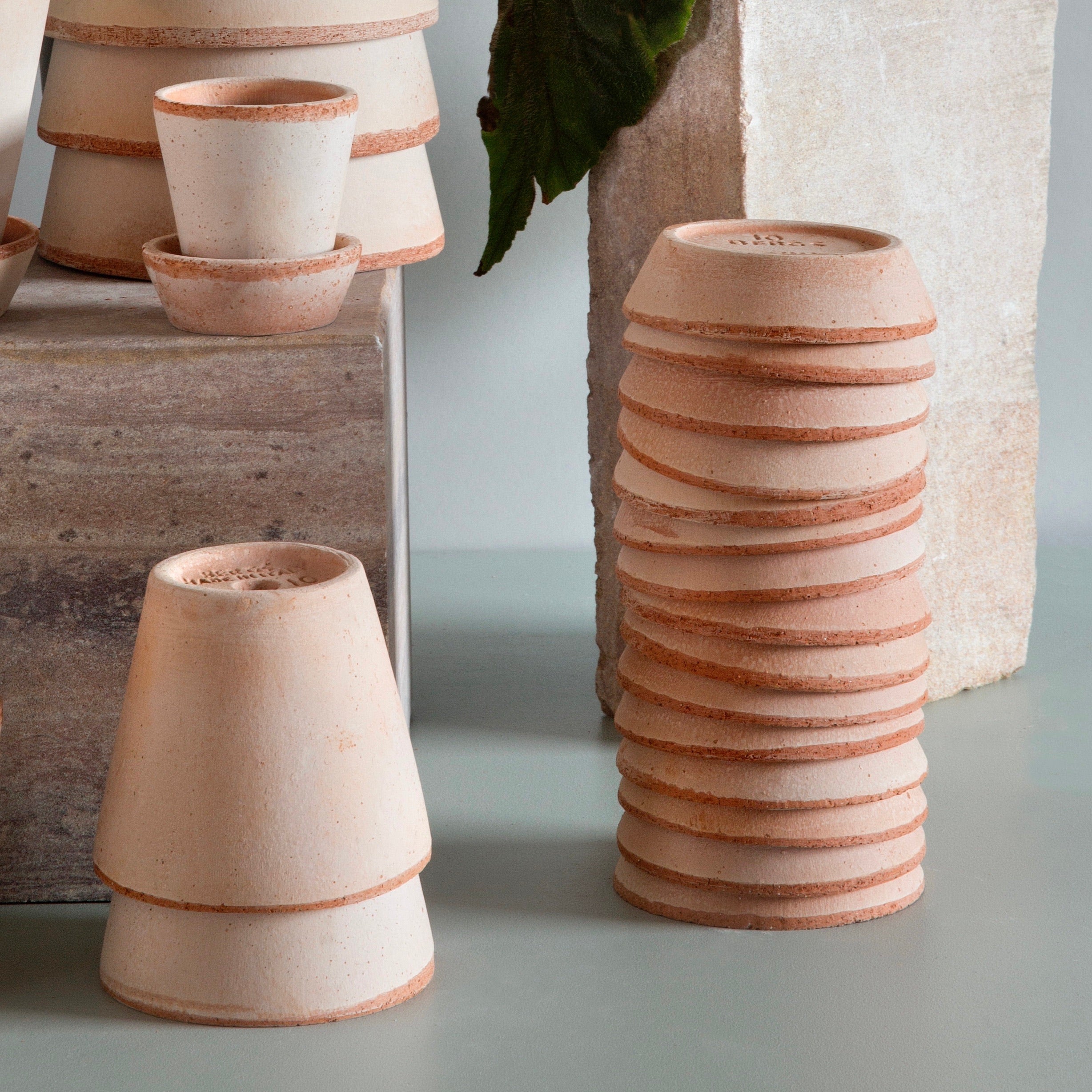 Bergs Terracotta Julie Saucer for Pots buy online at Botanique Workshop London